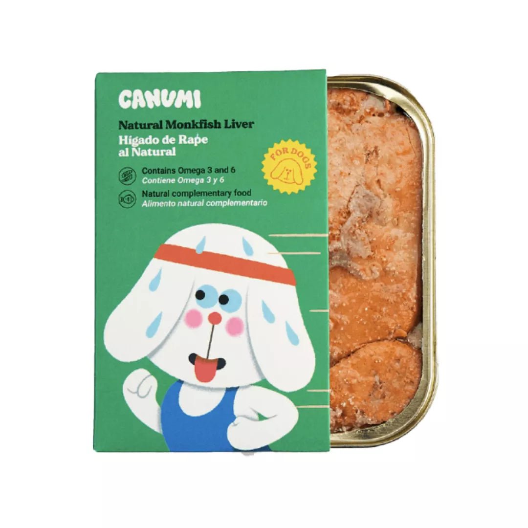 Canumi Zeeduivel lever voor honden - Superfood in blik - 115g - Shop with Marley's