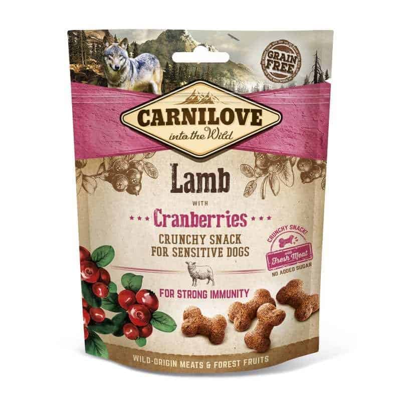 Carnilove Crunchy Snack - Lam & Cranberry (200gr) - Shop with Marley's