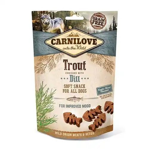 Carnilove Soft Snack - Forel & Dille (200gr) - Shop with Marley's