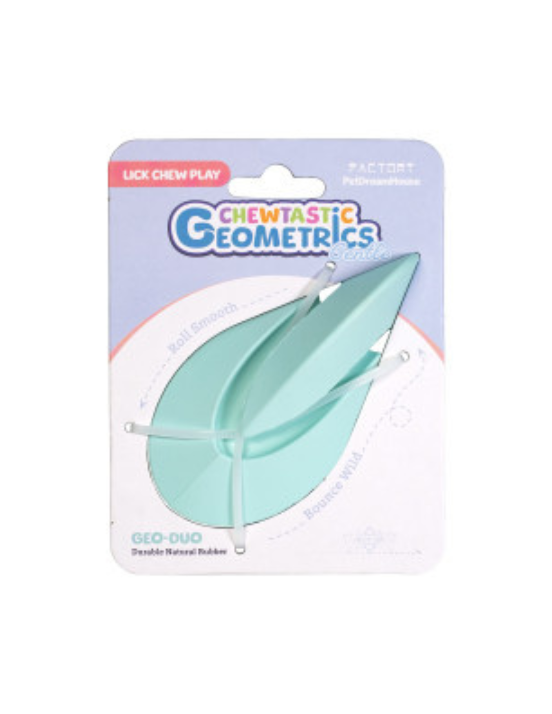 Petdreamhouse Chewtastic Gentle Geo-Duo mintgroen