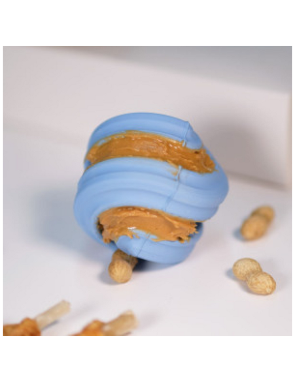 Petdreamhouse Chewtastic Gentle Geo-Hex Pastel Blue