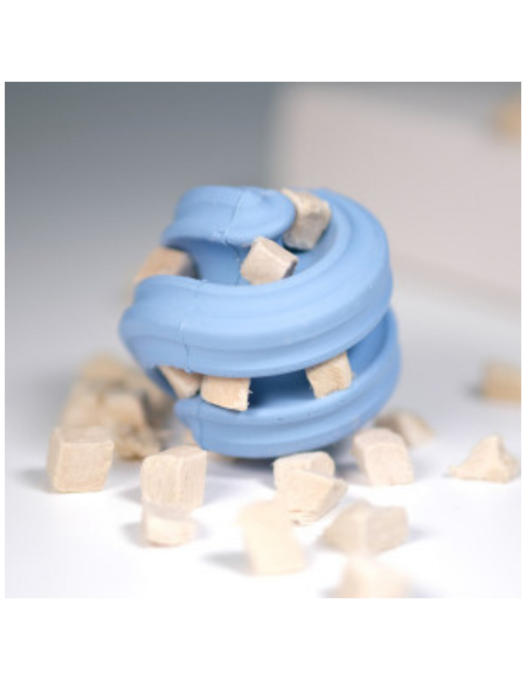 Petdreamhouse Chewtastic Gentle Geo-Hex Pastel Blue