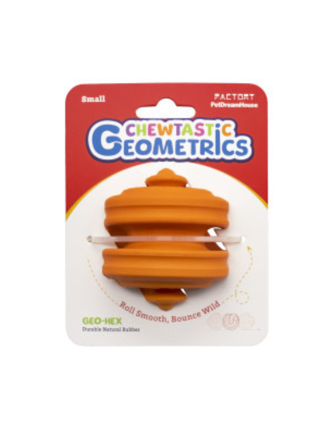 Petdreamhouse Chewtastic Geo-Hex Oranje