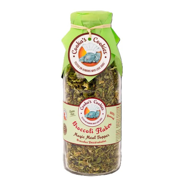 Cooka's Cookies Broccoli Flakes - topper van broccoli flokken - Shop with Marley's