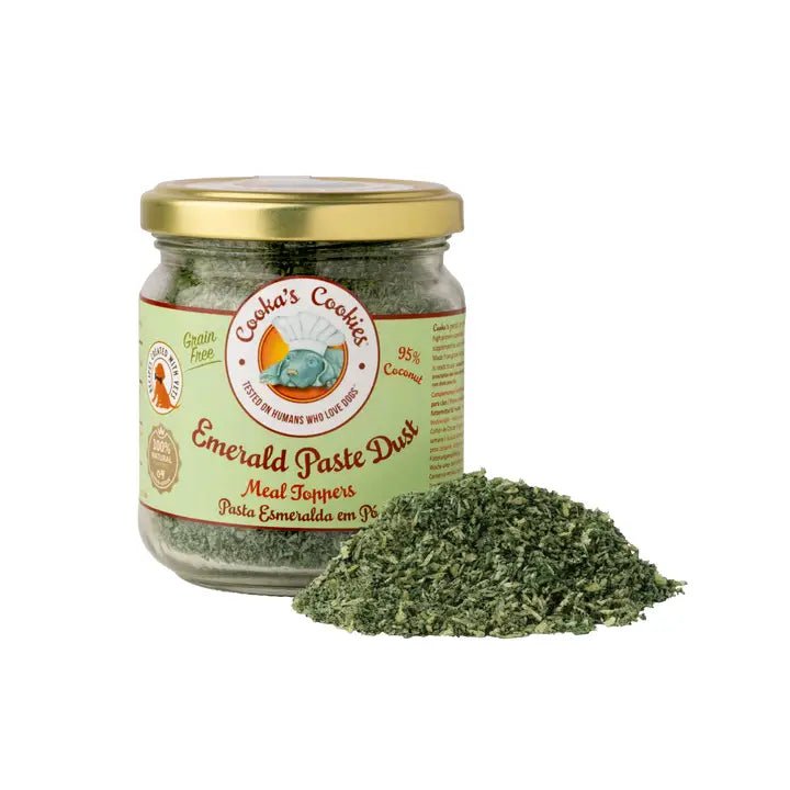 Cooka's Cookies Emerald Paste - kokos & groene spirulina - Shop with Marley's