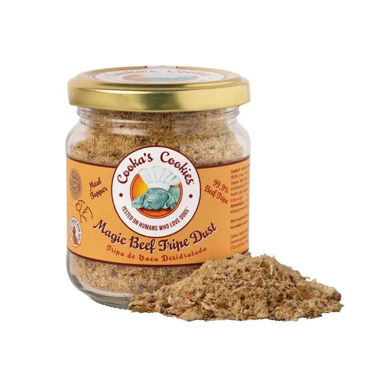 Cooka's Cookies Magic Tripe Dust - maaltijdtopper van smakelijke runderpens - Shop with Marley's