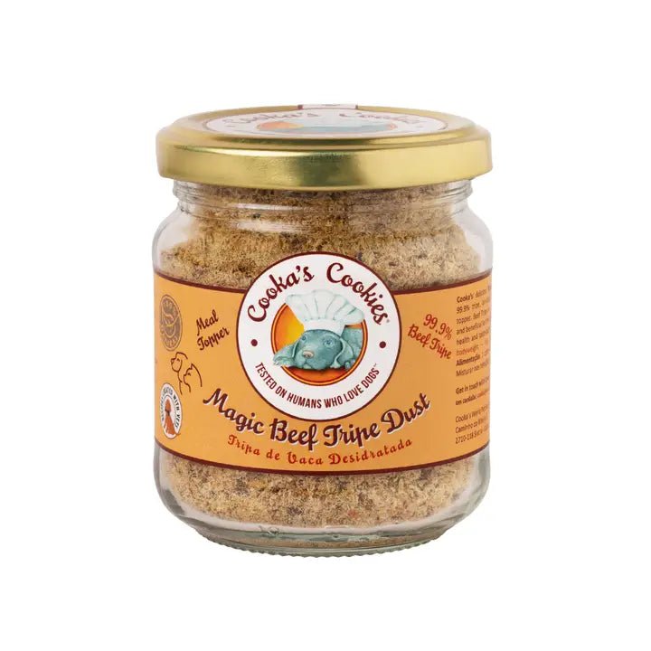 Cooka's Cookies Magic Tripe Dust - maaltijdtopper van smakelijke runderpens - Shop with Marley's