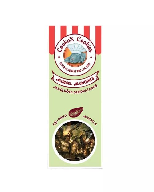 Cooka's Cookies Mussel Munchies - 70gr - Shop with Marley's