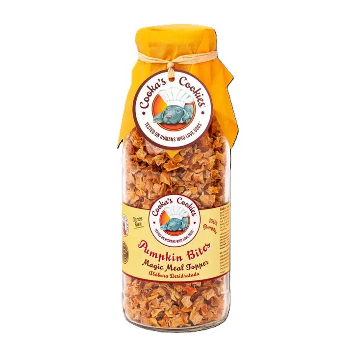Cooka's Cookies Pumpkin Flakes - topper van pompoen flokken - Shop with Marley's