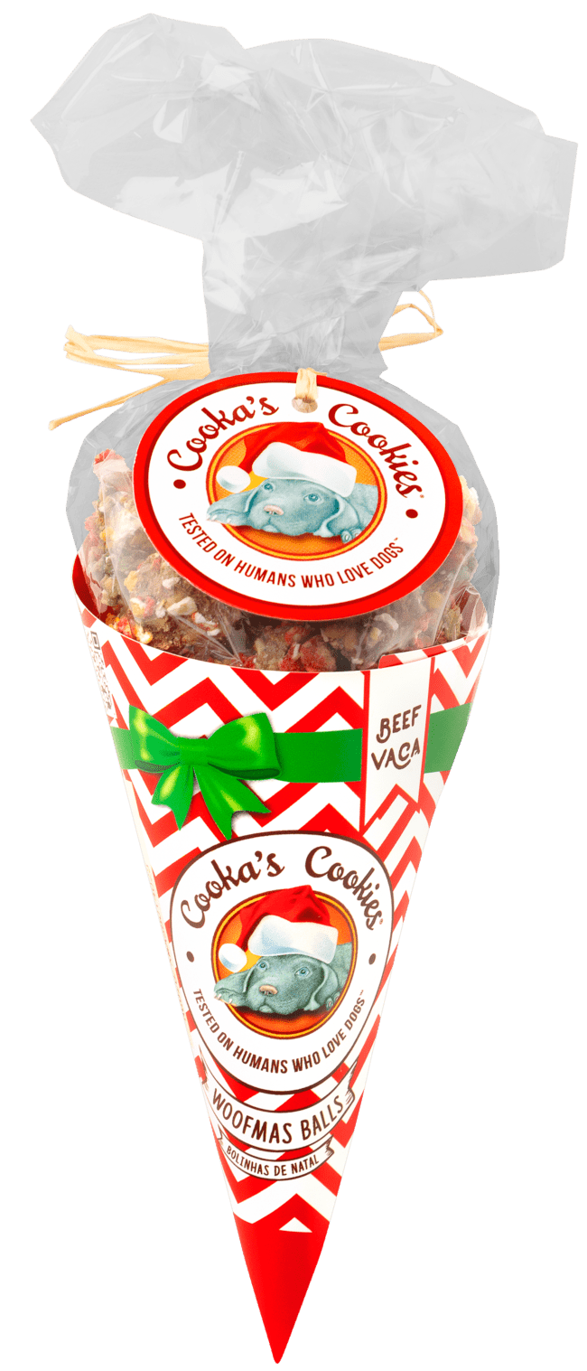 Cooka's Cookies Woofmas Balls - Beef - Shop with Marley's