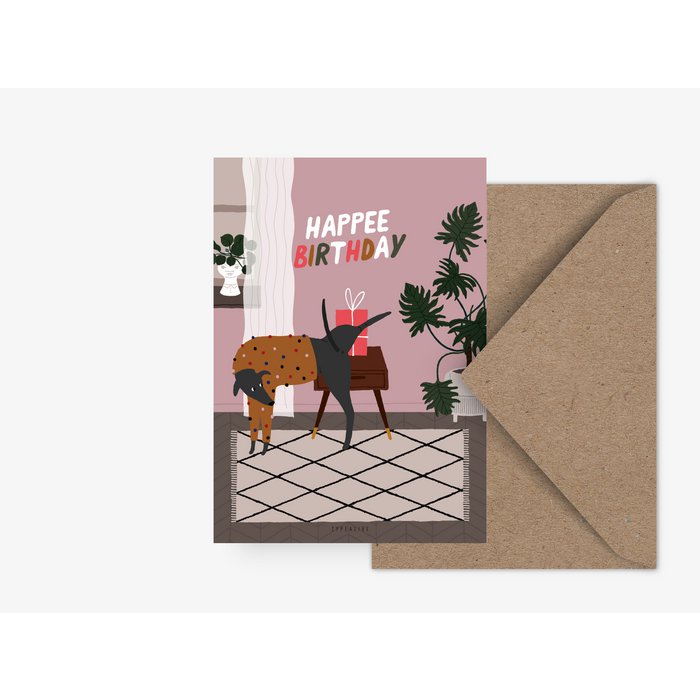 Typealive ansichtkaart HapPEE birthday