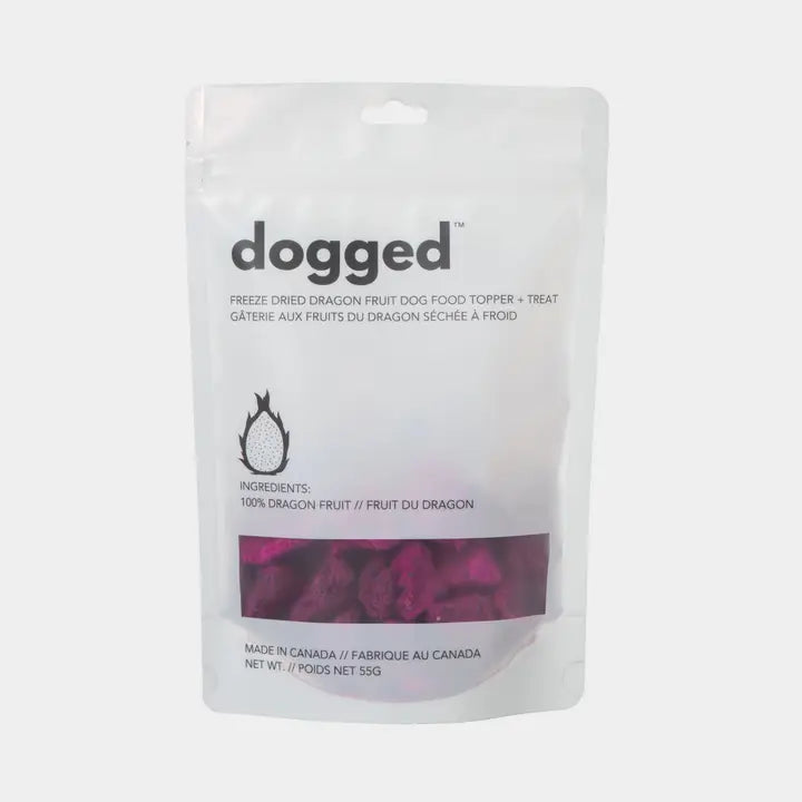 Dogged gevriesdroogde drakenfruit