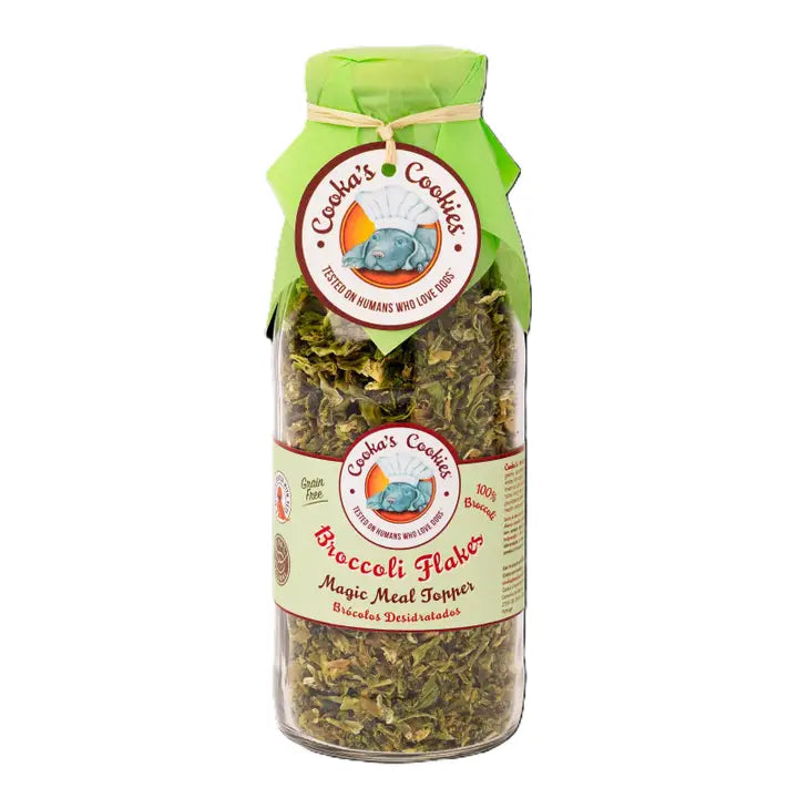 Cooka's Cookies Broccoli Flakes - topper van broccoli flokken