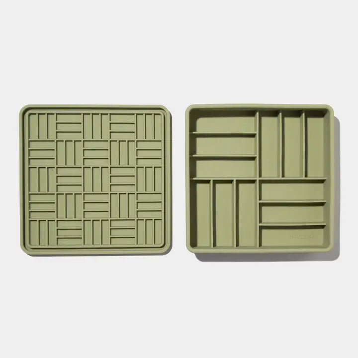 Dogged 3 - in - 1 Parquet Slow Feeder Bowl - Shop with Marley's