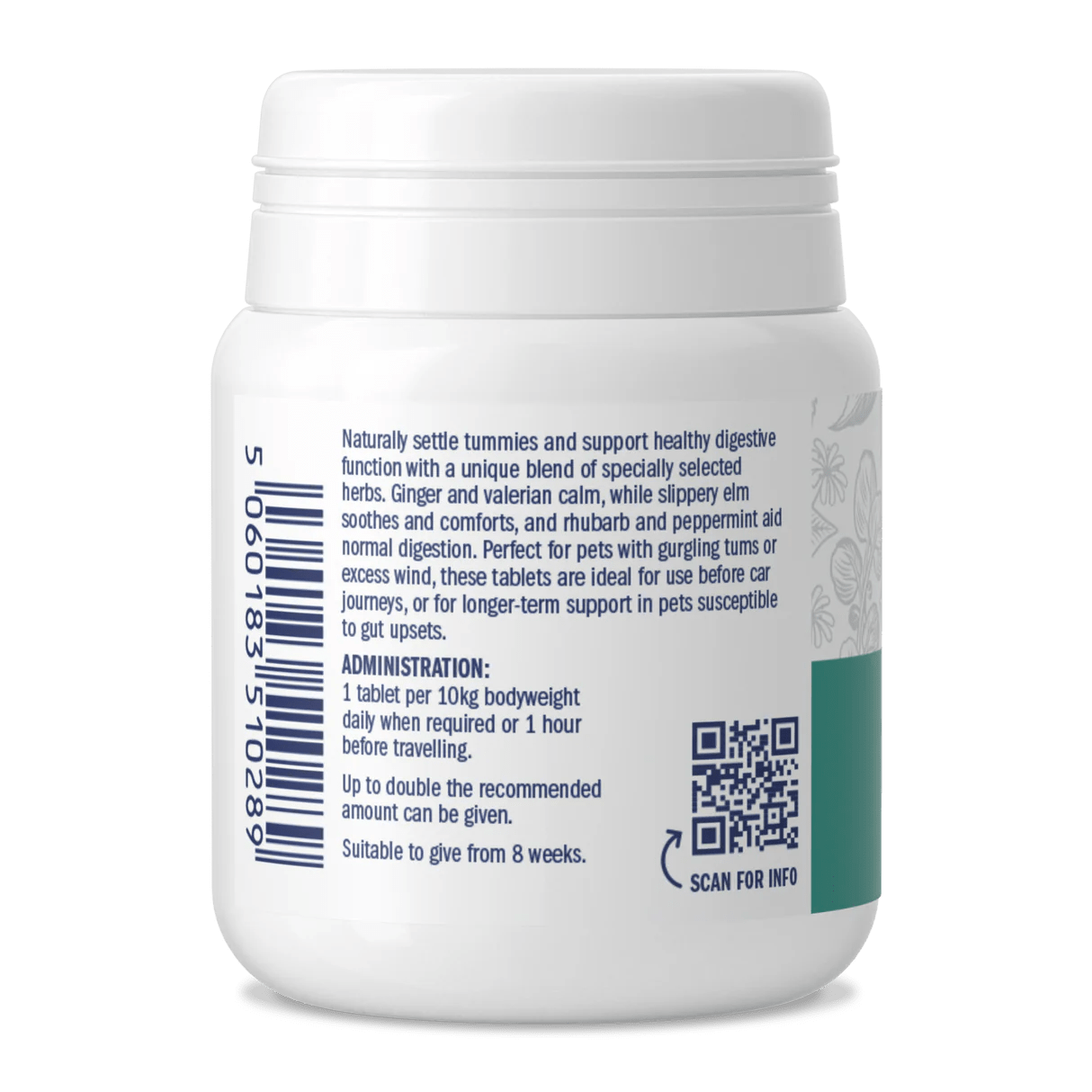 Dorwest Digestive tablets - bevordering van de spijsvertering & tegen wagenziekte - 100 stuks - Shop with Marley's