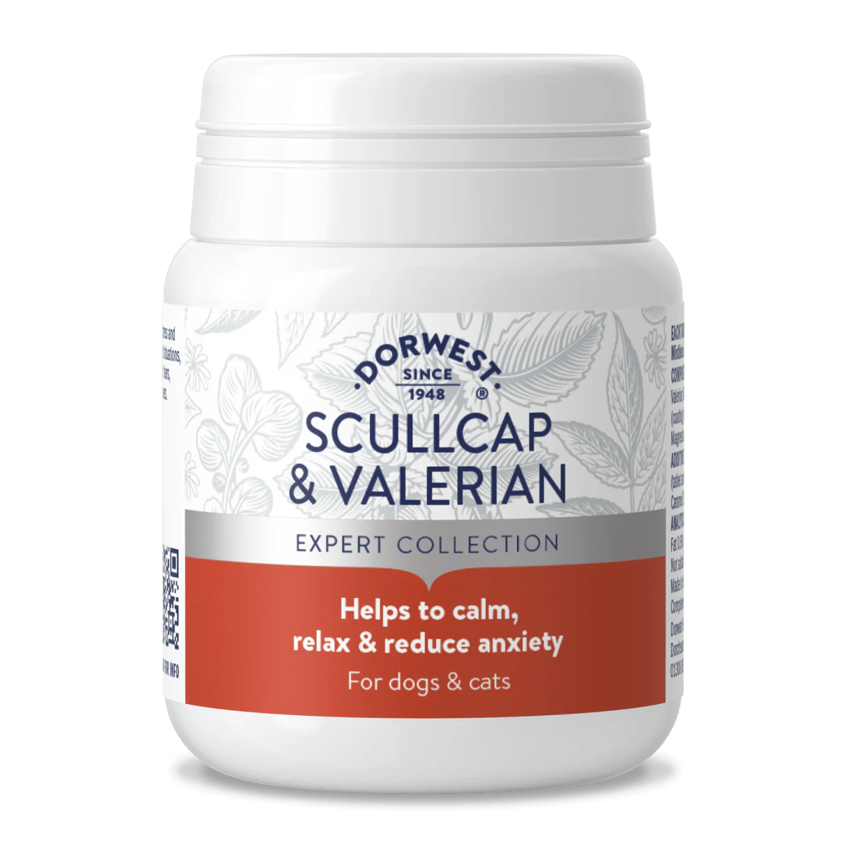 Dorwest Scullcap & Valerian - ter ondersteuning bij ontspanning en kalmering - 100 capsules - Shop with Marley's