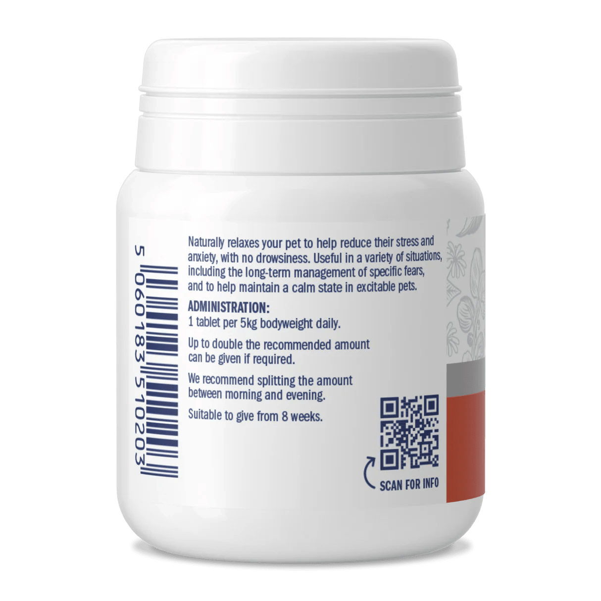 Dorwest Scullcap & Valerian - ter ondersteuning bij ontspanning en kalmering - 100 capsules - Shop with Marley's