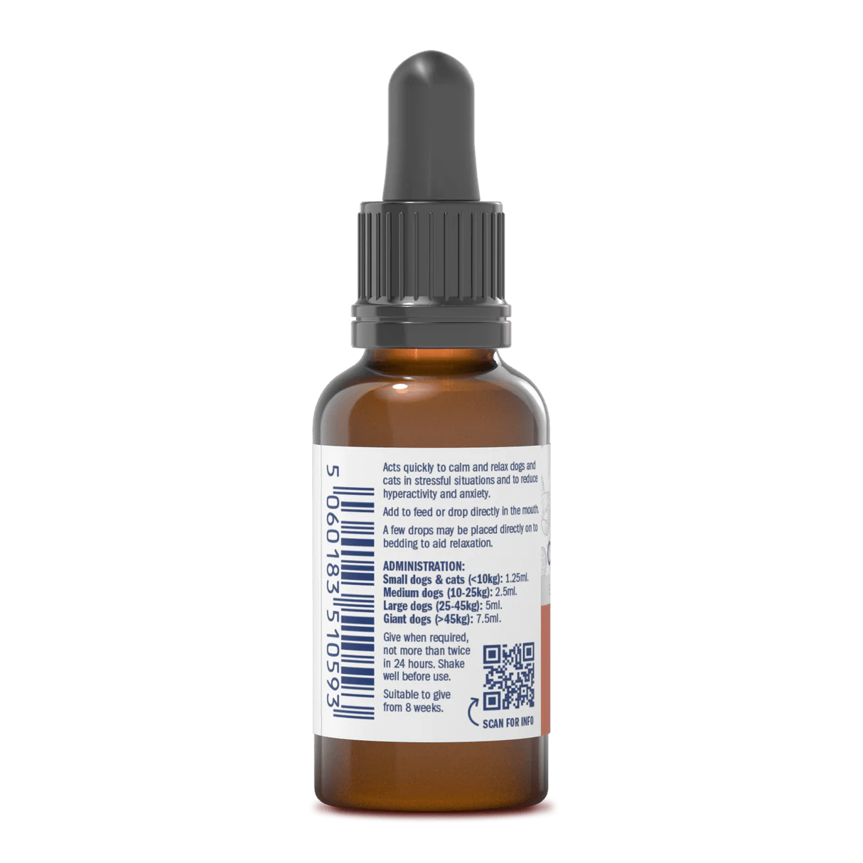 Dorwest Valerian Compound - snelle ondersteuning tijdens spannende momenten - 30ml - Shop with Marley's