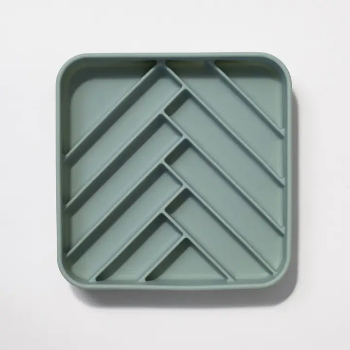 Dogged slow feeder bowl Chevron
