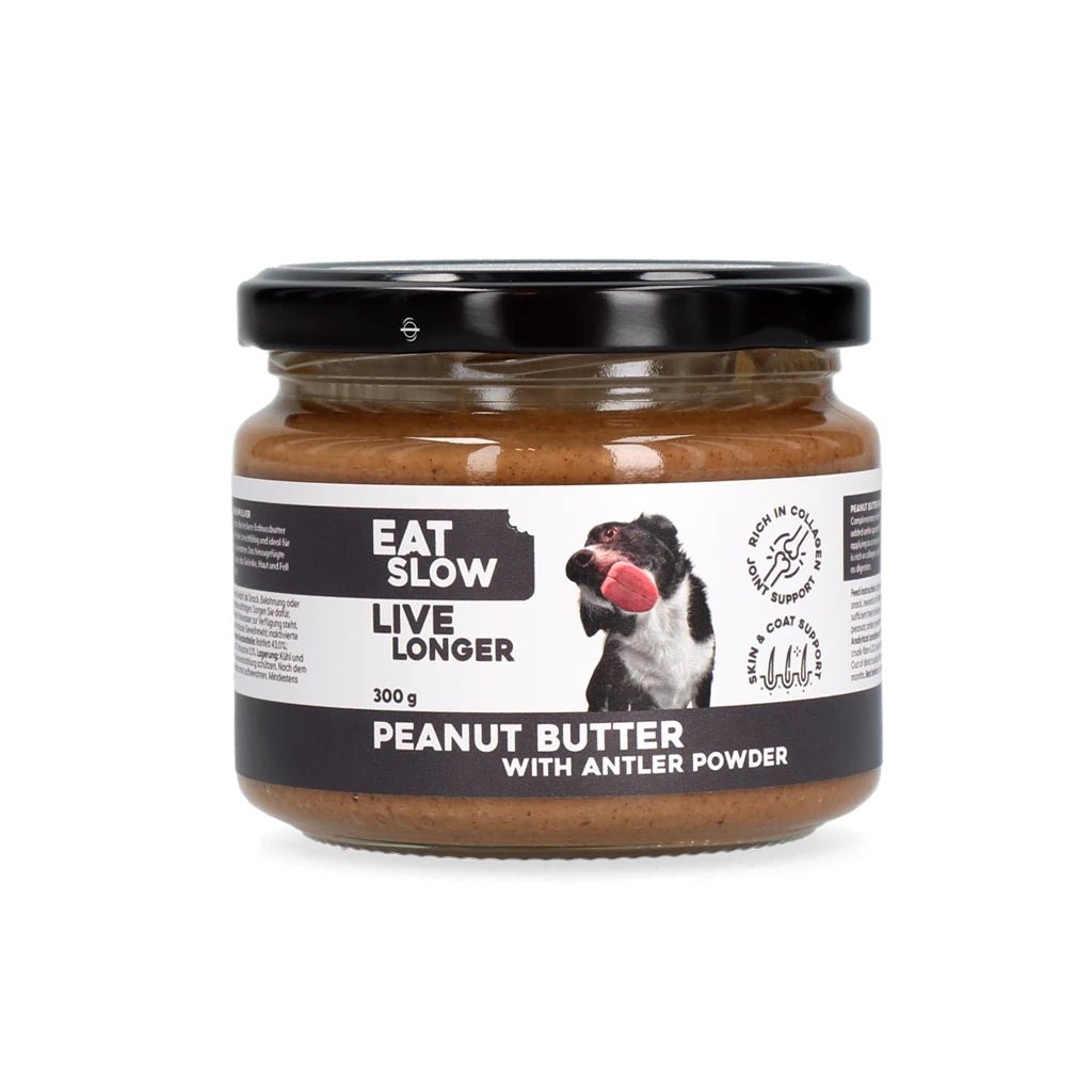 Eat Slow Live Longer Peanut Butter With Antler Powder - Shop with Marley's