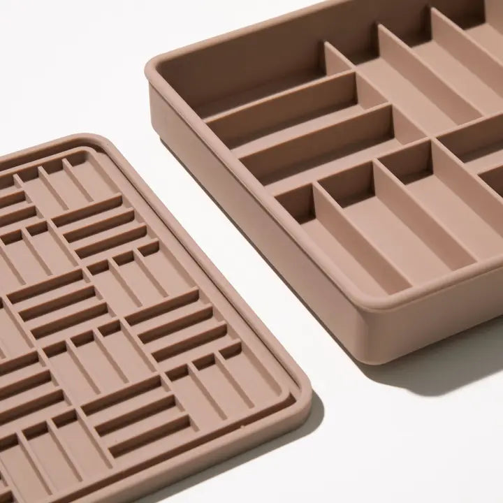 Dogged 3-in-1 Parquet Slow Feeder Bowl
