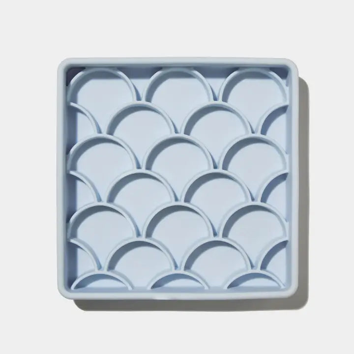 Dogged 3-in-1 Fish Scale Slow Feeder Bowl