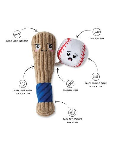 Fringe Batter up plush - Shop with Marley's