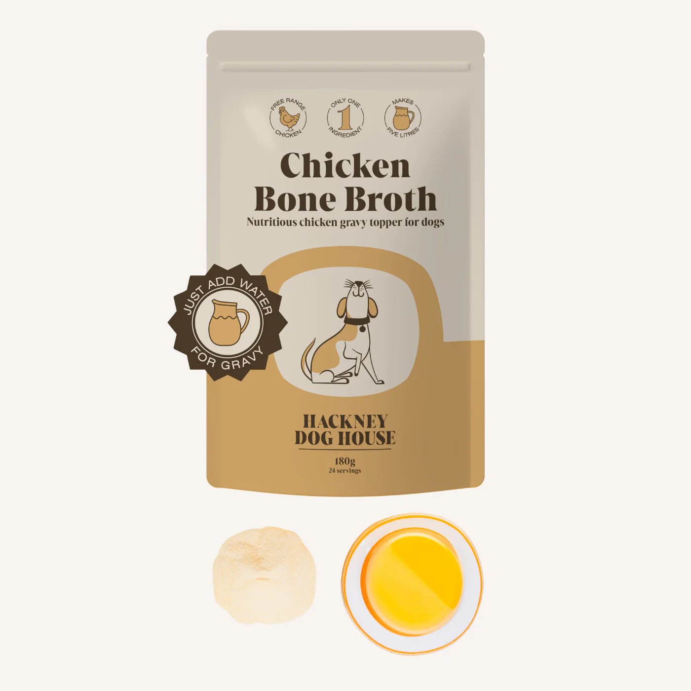 Hackney Dog House Chicken Bone Broth - Shop with Marley's