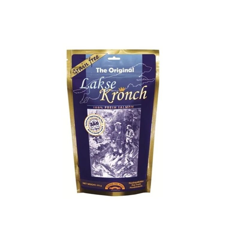 Henne Lakse Kronch 100% Zalmsnacks (175 gram) - Shop with Marley's