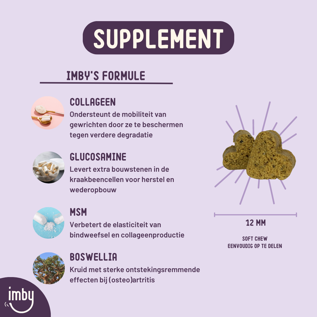 Imby Hip & Joint chews supplement