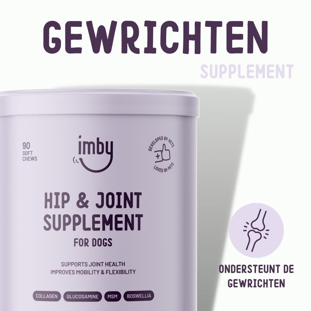 Imby Hip & Joint chews supplement - Shop with Marley's