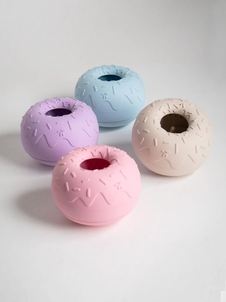Inooko Yoomy Donut - Bleu - Enrichment voerspeeltje - Shop with Marley's