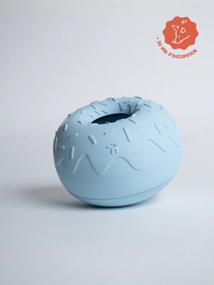 Inooko Yoomy Donut - Bleu - Enrichment voerspeeltje - Shop with Marley's