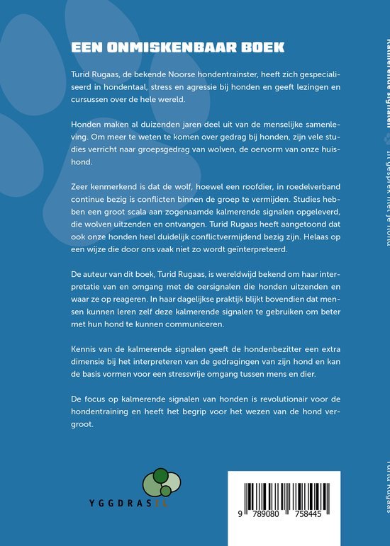 Kalmerende signalen - in gesprek met jouw hond - T. Rugaas - Shop with Marley's