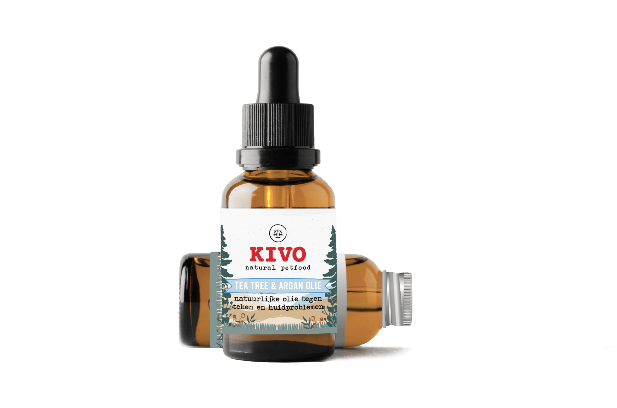 Kivo Tea Tree & Arganolie (20ml) - natuurlijke bescherming tegen vlooien en teken - Shop with Marley's