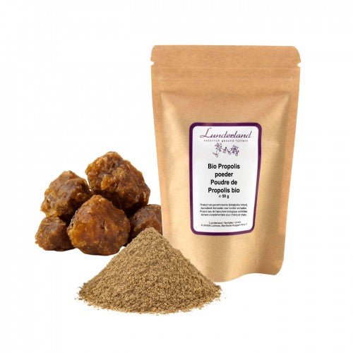 Lunderland Bio Propolis poeder voor honden - ondersteund de weerstand - 50 gram - Shop with Marley's