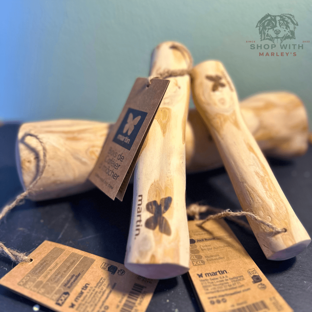 Martin Koffiehout kauwwortel (XS t/m XXL) - Shop with Marley's