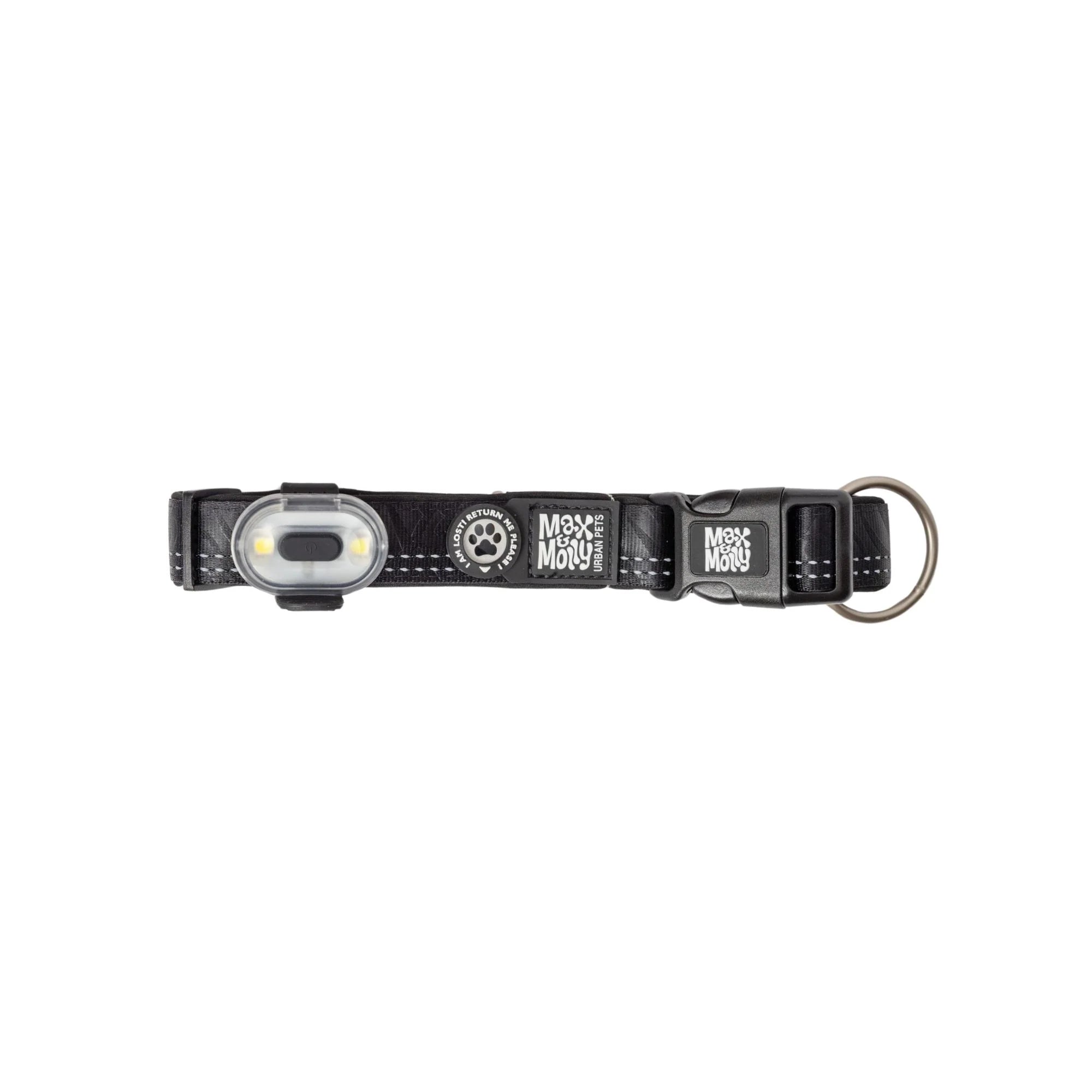 Max & Molly Matrix 2.0 Ultra LED Safety Light - Black - Shop with Marley's
