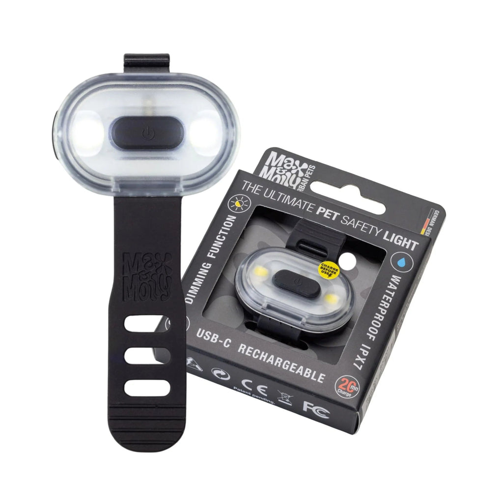 Max & Molly Matrix 2.0 Ultra LED Safety Light - Black - Shop with Marley's