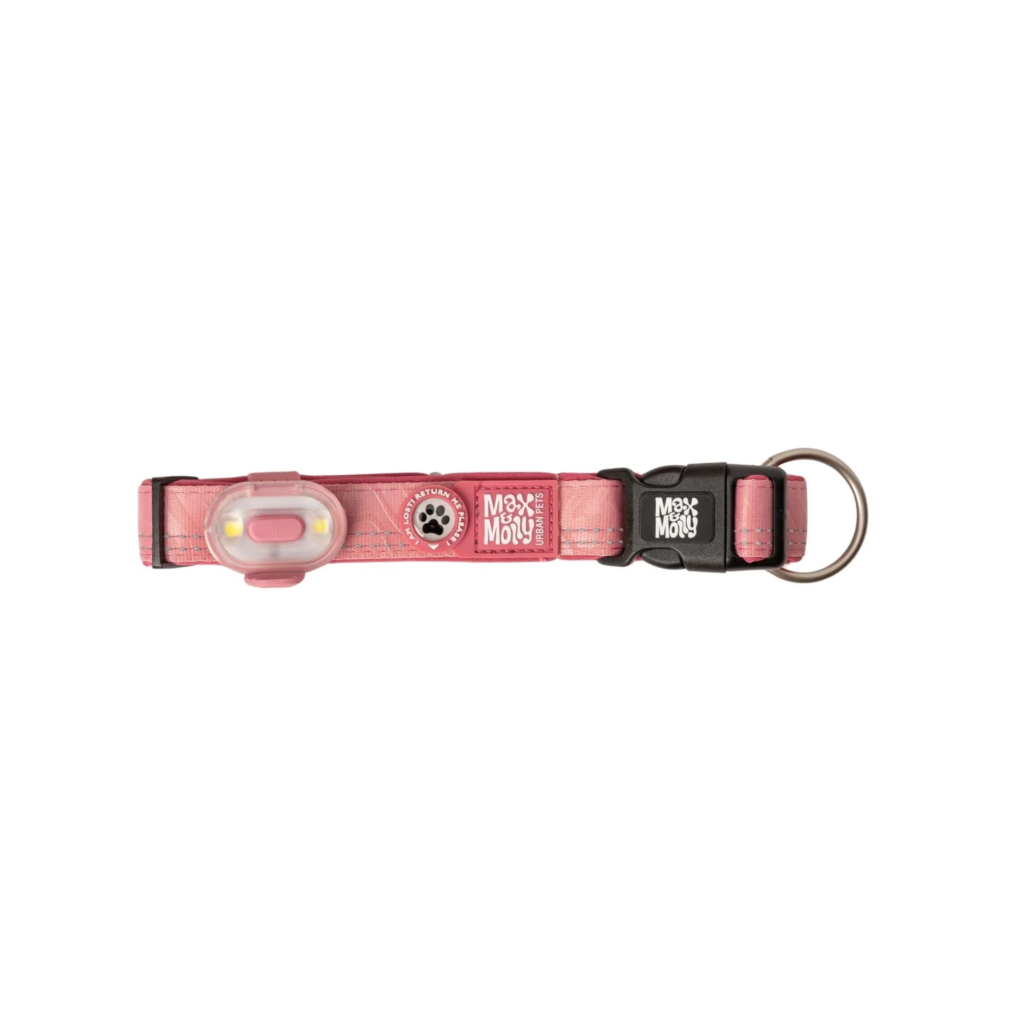 Max & Molly Matrix 2.0 Ultra LED Safety Light - Rose - Shop with Marley's