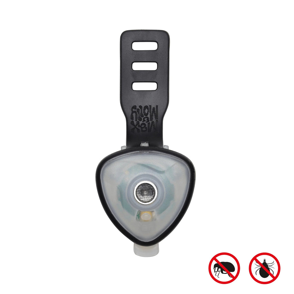 Max & Molly - Soundshield Classic - zwart - ultrasonic tegen teken en vlooien - Shop with Marley's
