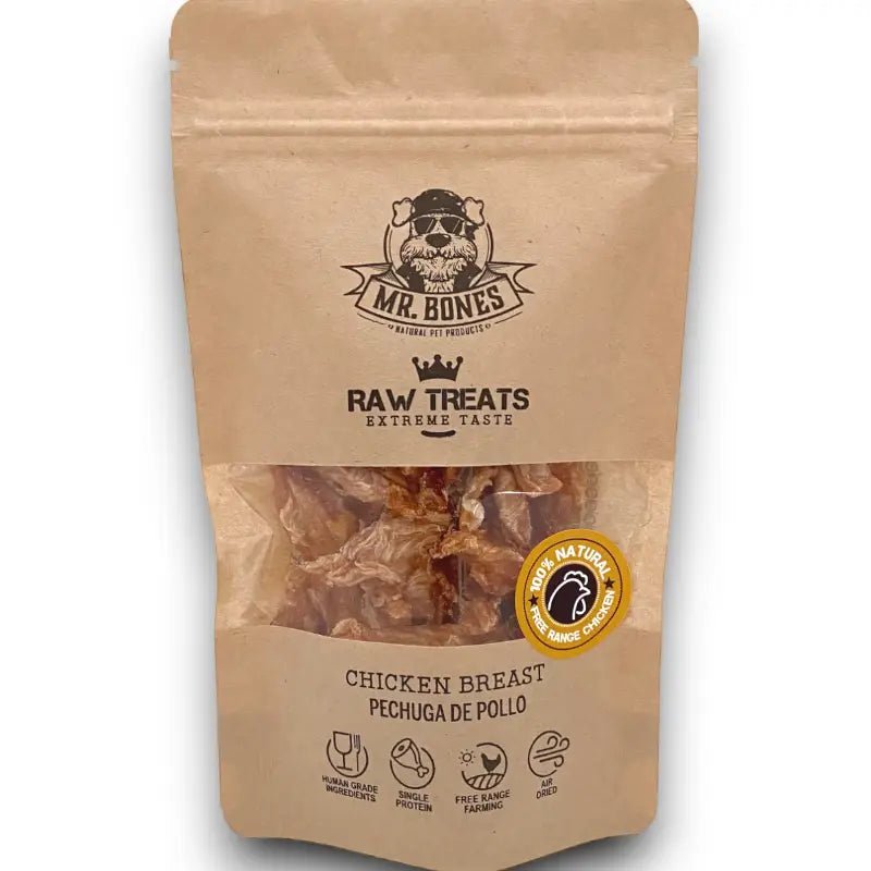 Mr. Bones Raw Treats Kipfilet (45gr) - Shop with Marley's