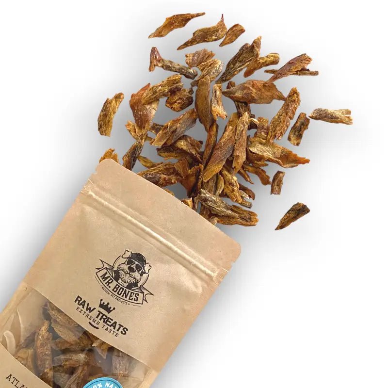 Mr. Bones Raw Treats Makreel (45 of 400gr) - Shop with Marley's
