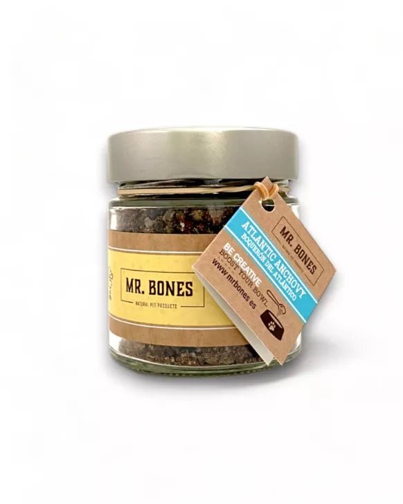 Mr. Bones Topper Anjovis (100gr) - Shop with Marley's