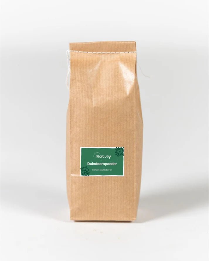 Natuly - Duindoornpoeder voor honden - natuurlijke vitaminebron - 100 gram - Shop with Marley's