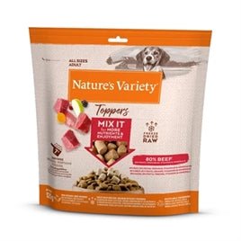 Natures Variety Freeze Dried Toppers Beef (120 gr) - Shop with Marley's