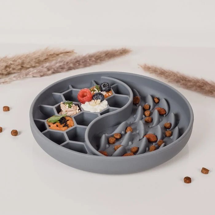 Ne&no slowfeeder blauw - grijs - Shop with Marley's