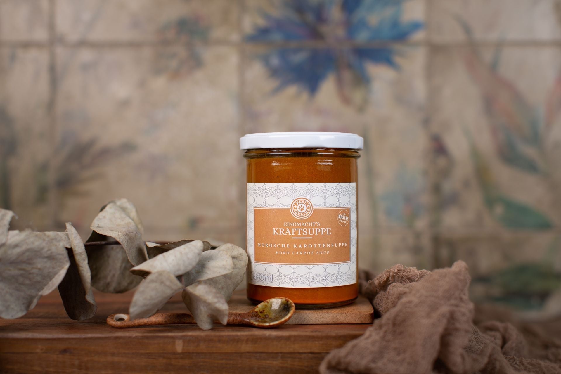 Paul & Paulina Moro soep - kant en klaar - wortelsoep (430ml) - Shop with Marley's