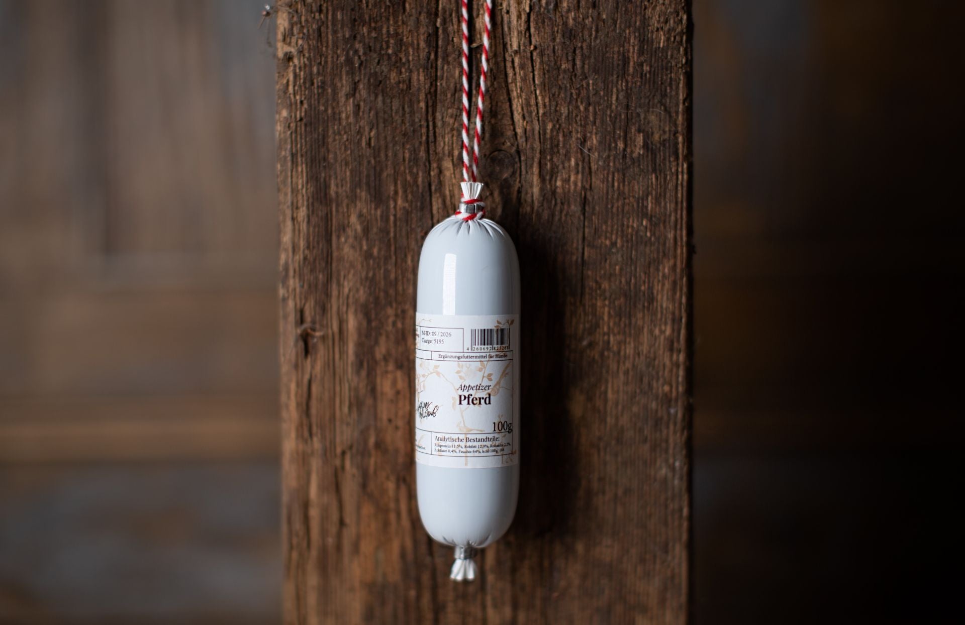 Paul & Paulina trainingsworst paard voor honden – snijvaste hypoallergene hondensnack 100g