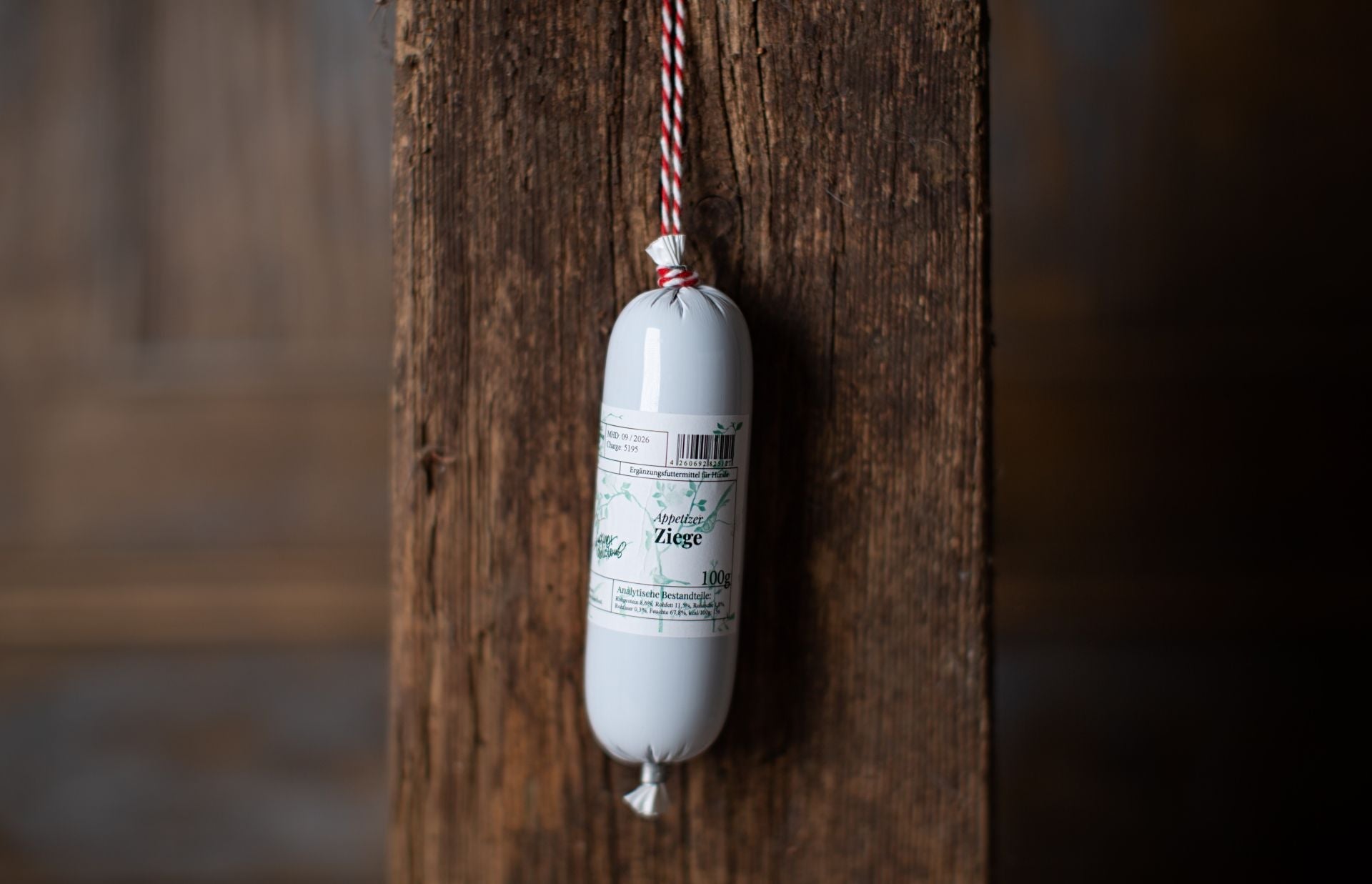 Paul & Paulina voorgerecht - snijvast worstje - geit (100gr) - Shop with Marley's